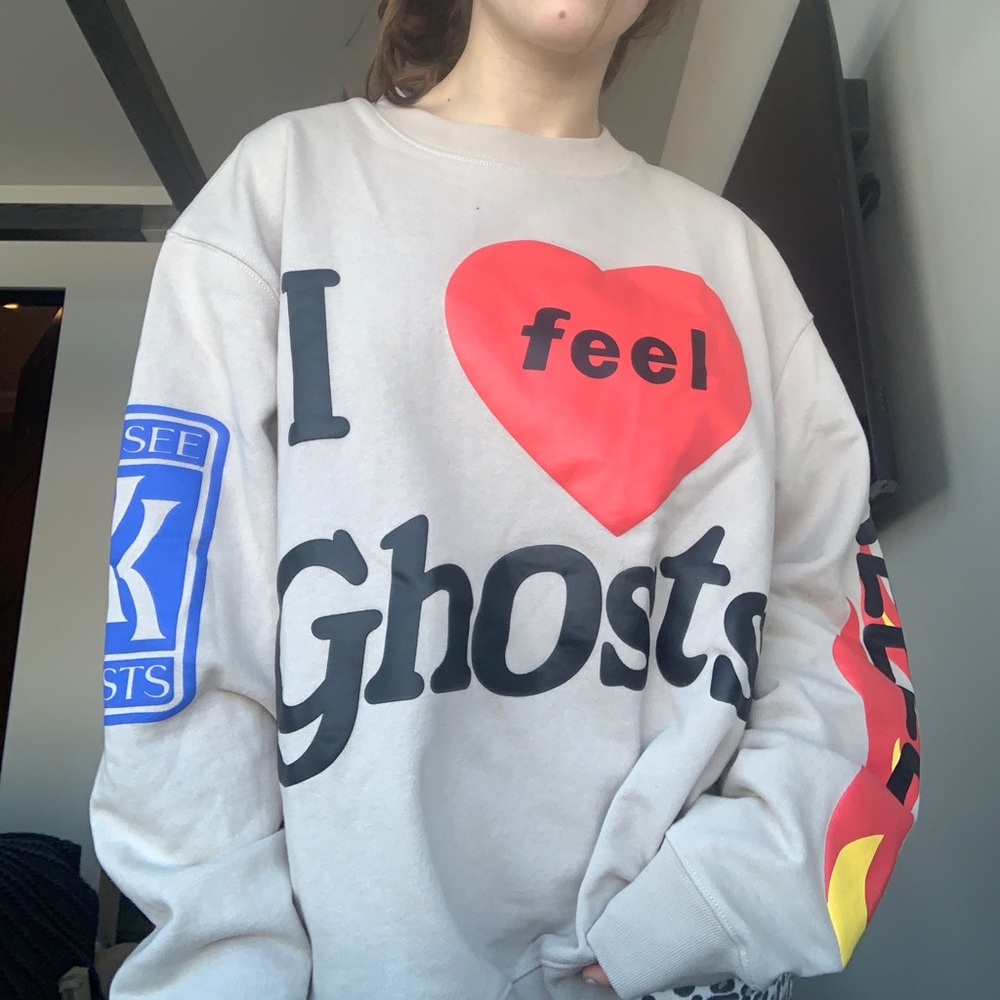 kids see ghosts crewneck